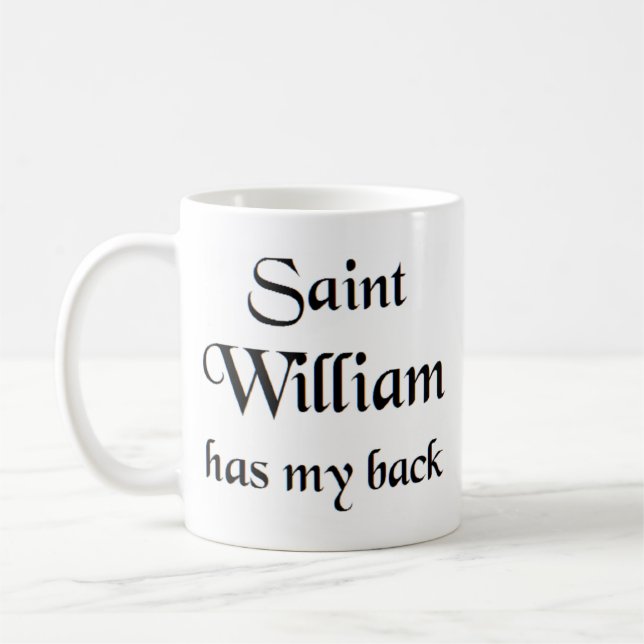 caneca de café william santo (Esquerda)