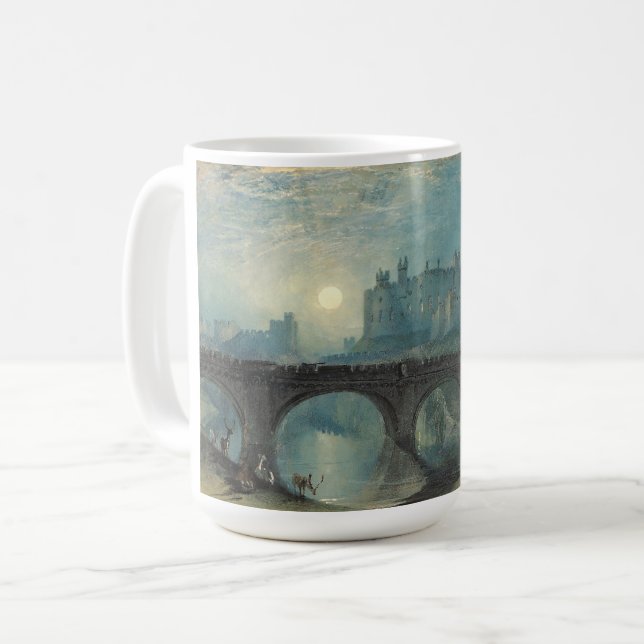 Caneca De Café William Turner Alnwick Castle (Frente Esquerda)