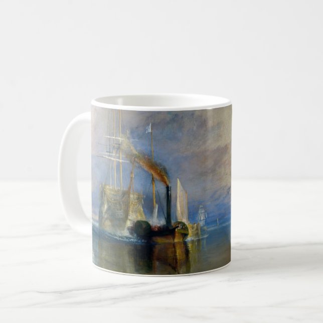 Caneca De Café William Turner - O Fighting Temeraire (Frente Esquerda)