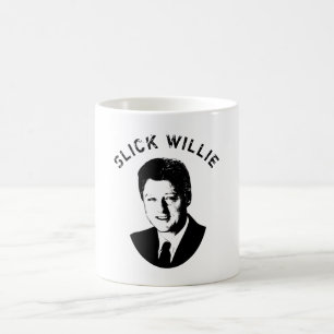 Caneca De Café Willie liso - Bill Clinton