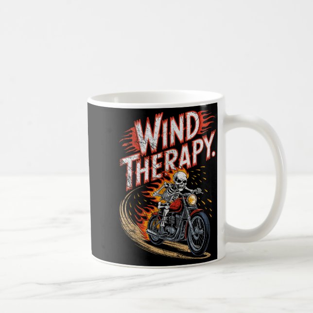 Caneca De Café Wind Therapy Motorbike Motorcycle Men Women  (Direita)