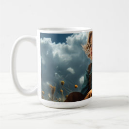 Caneca De Café Windblown Child