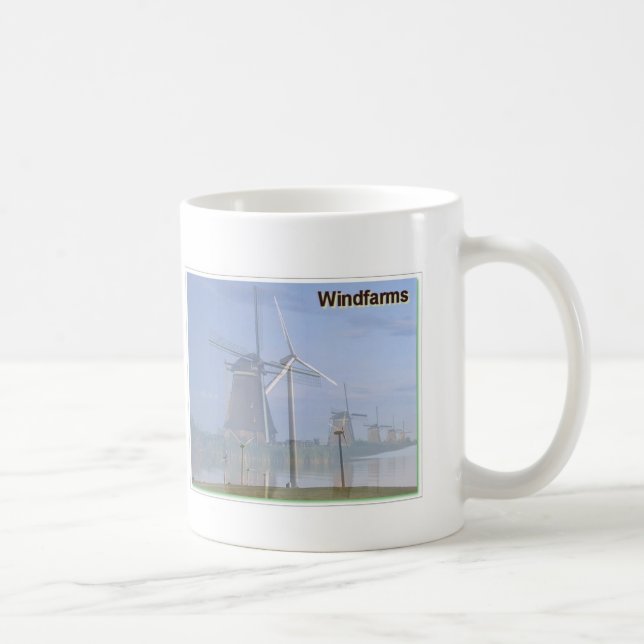Caneca De Café Windfarms (Direita)