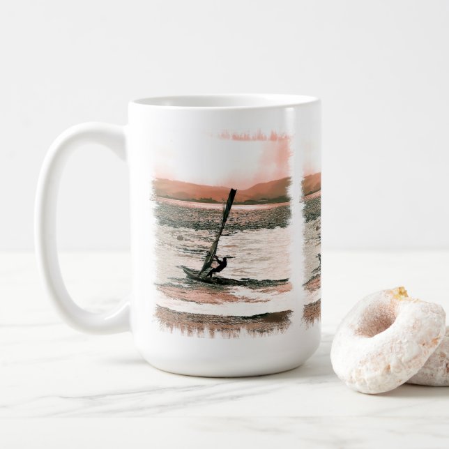 CANECA DE CAFÉ WINDSURFING CAFFEE MUG (Com Donut)