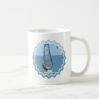 Caneca de café Windsurfing tropical