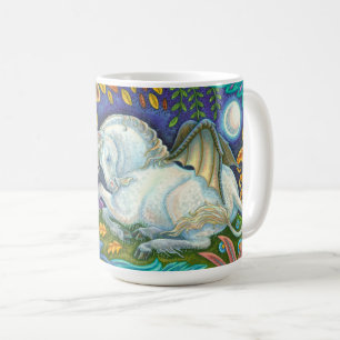 Caneca De Café Winged Unicorn Flying Horse Fantasy Mug
