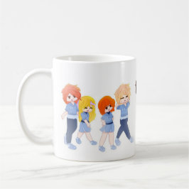 Caneca De Café Wingz Mug - Apresentando Seus Caracteres Fav Wingz