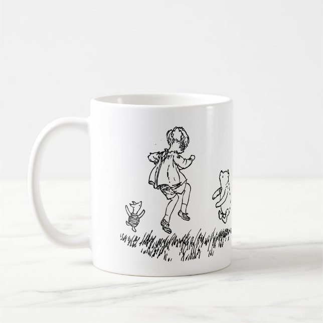 Caneca De Café Winnie The Pooh - Prática Salta (Esquerda)