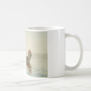 Caneca De Café Winslow Homer - Três Meninos em uma Seca
