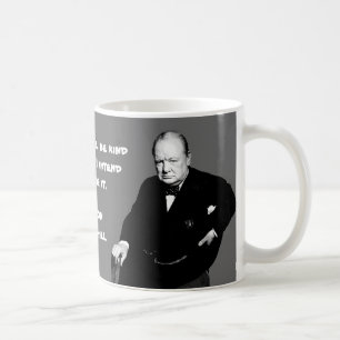 Caneca De Café Winston Churchill - Sobre o Histórico Escrevendo