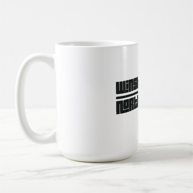 Caneca De Café Winston–Salem - Carolina do Norte (Esquerda)