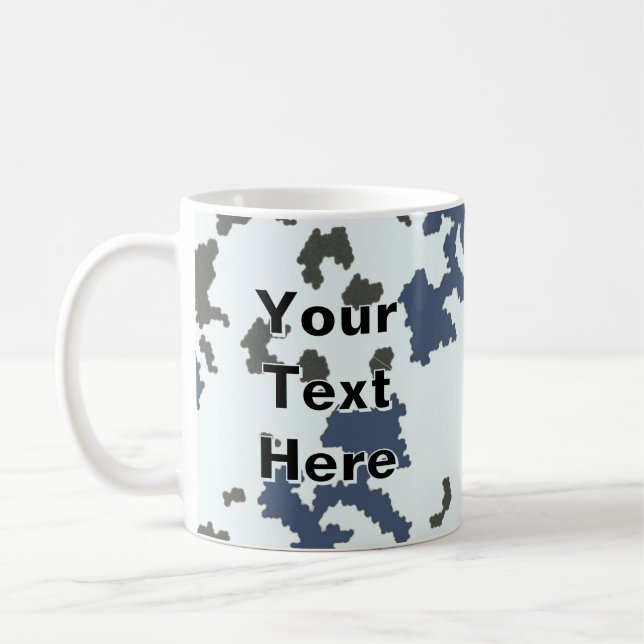 Caneca De Café Winter Camouflage (Esquerda)