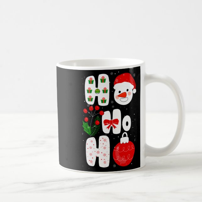 Caneca De Café Winter Magic Design Retro Winter Christmas Vector  (Direita)