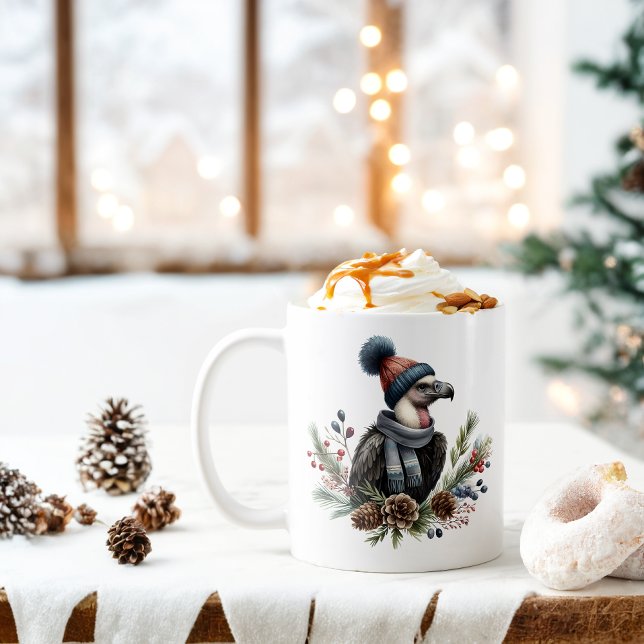 Caneca De Café Winter Vibes California Condor - (Criador carregado)