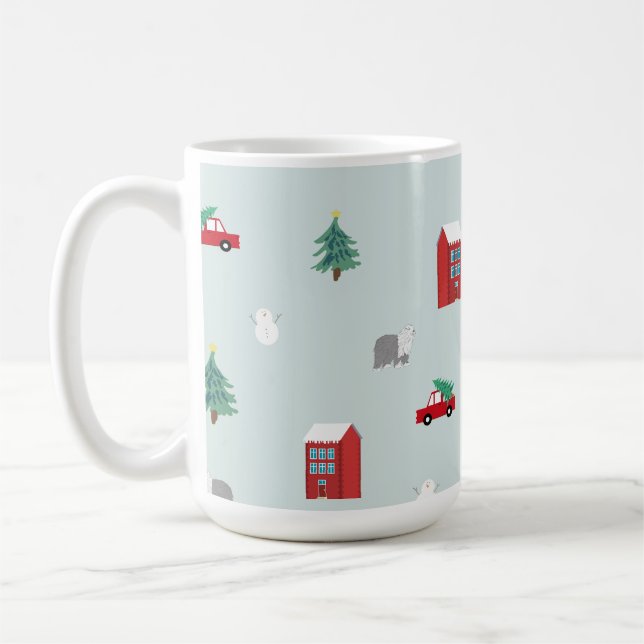 Caneca De Café Winter Village Mug (Esquerda)