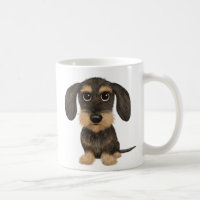Wirehaired Dachshund | Cachorro de Cartoon