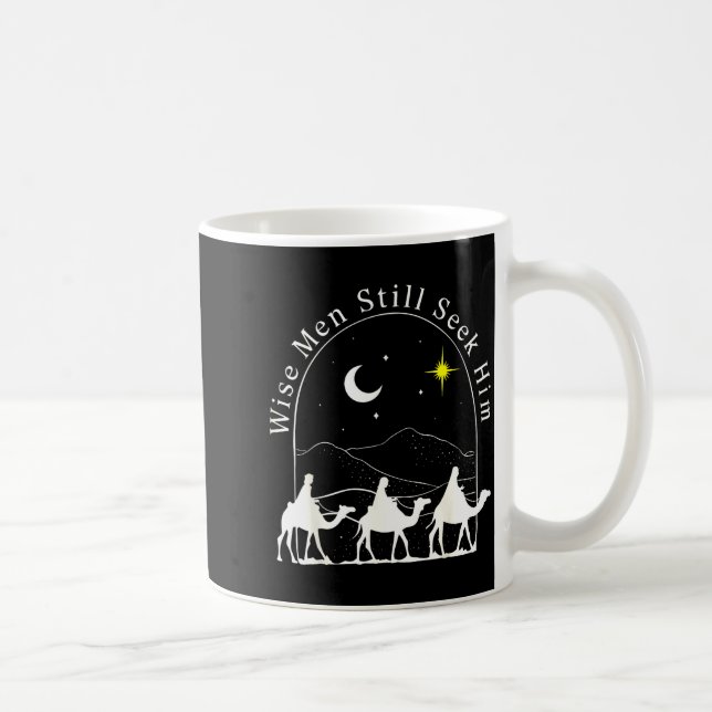 Caneca De Café Wise Men Christian Christmas Jesus Nativity Scene  (Direita)