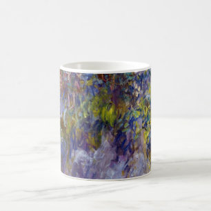 Caneca De Café Wisteria (metade esquerda) por Claude Monet