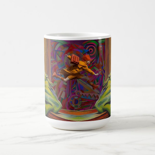 Caneca De Café Wistfully viewing movement Mug (Centro)