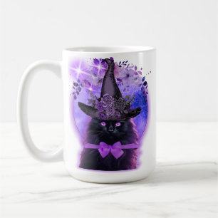 Caneca De Café Witchy Cat