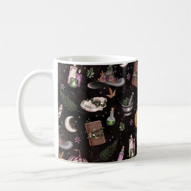Caneca De Café Witchy Woodland (Esquerda)