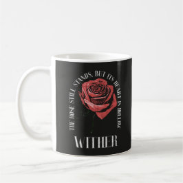 Caneca De Café Wither - Design de Streetwear gótica