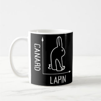 Caneca De Café Wittgenstein Rabbit Duck Philosopher