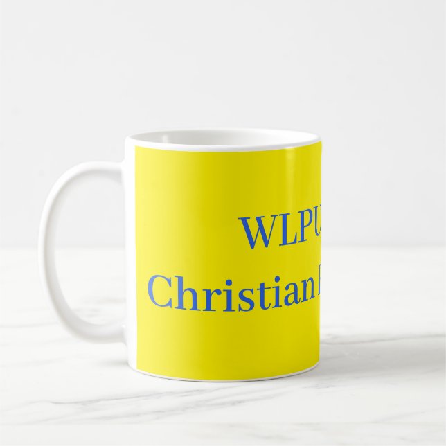 Caneca De Café WLPU 91.1 FM Mug (Esquerda)