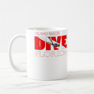 Caneca De Café Wo Dive Vilano Beach Florida Scuba Diving Snorkeli