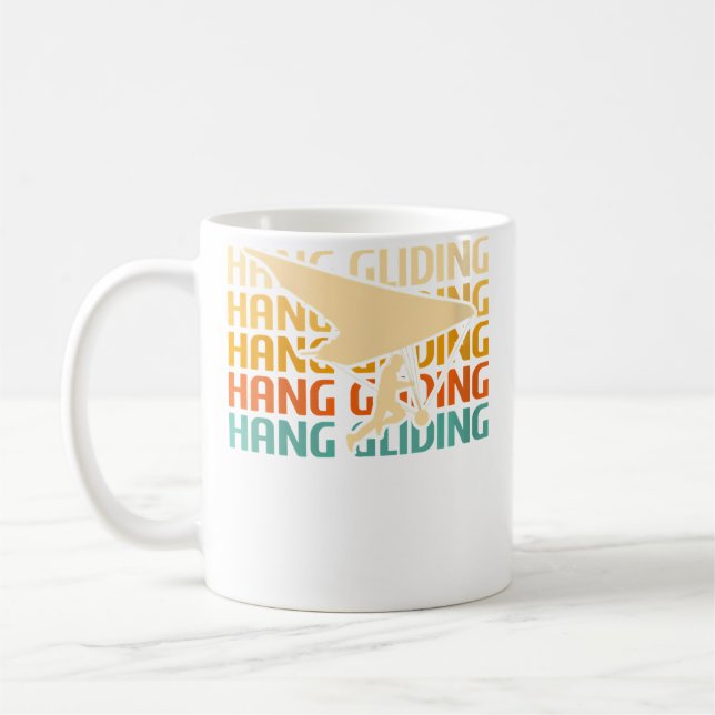 Caneca De Café Wo Hang Gliding Hang Glider (Esquerda)