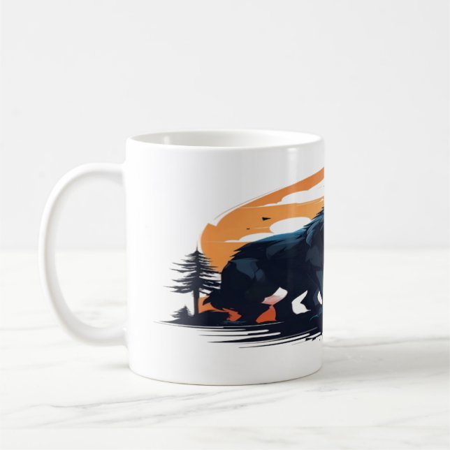 Caneca De Café Wolf 06 (Esquerda)