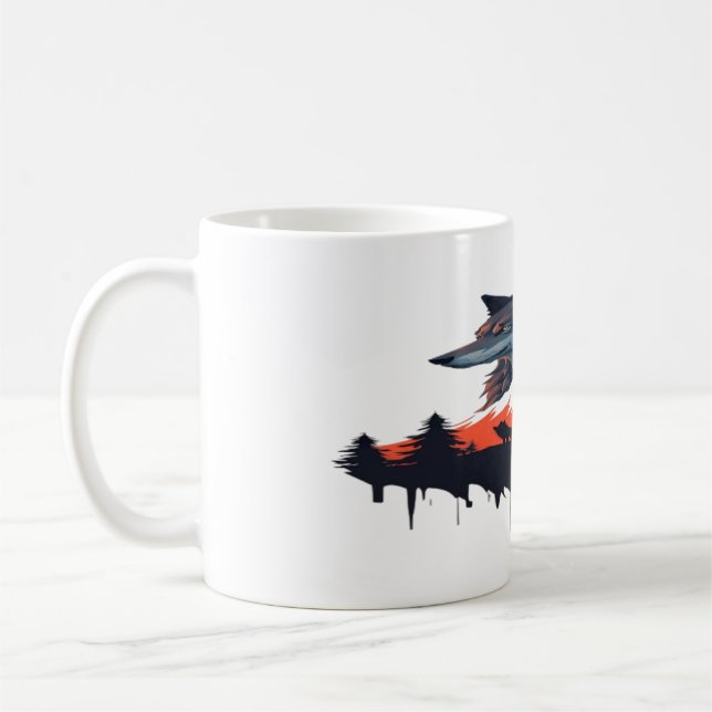 Caneca De Café Wolf 07 (Esquerda)