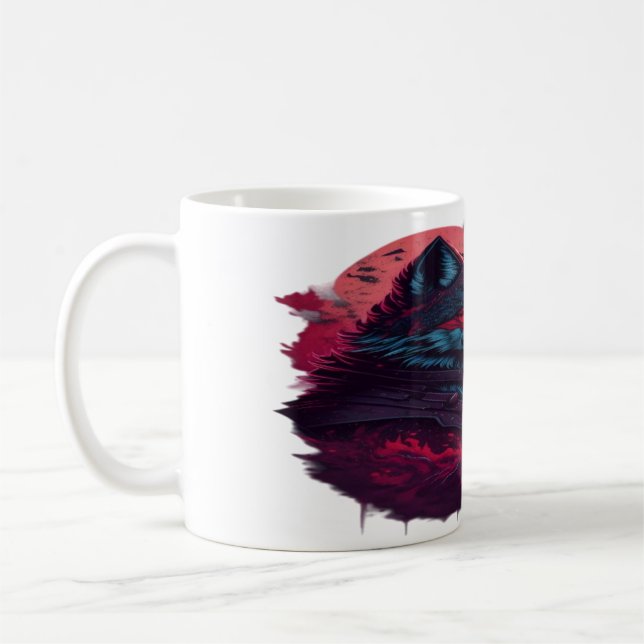 Caneca De Café Wolf 13 (Esquerda)
