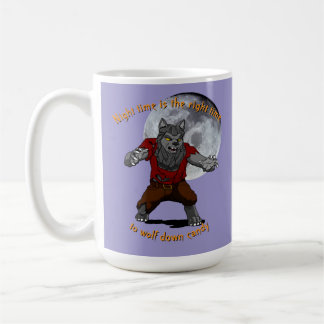 Caneca De Café Wolf down Candy - Werewolf Mug