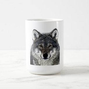 Caneca De Café Wolf Eyes