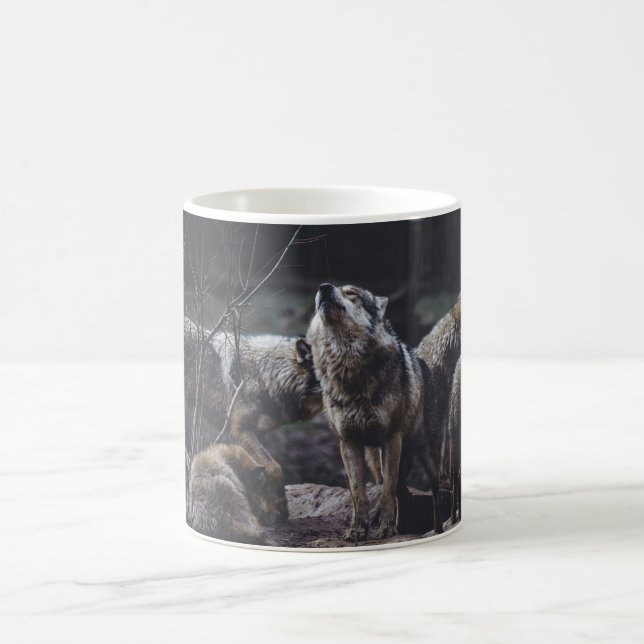 Caneca De Café Wolf Pack (Centro)