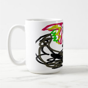 Caneca De Café Wolf Tattoo Autumn