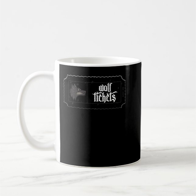Caneca De Café Wolf Tickets Essentials T Shirt (Esquerda)