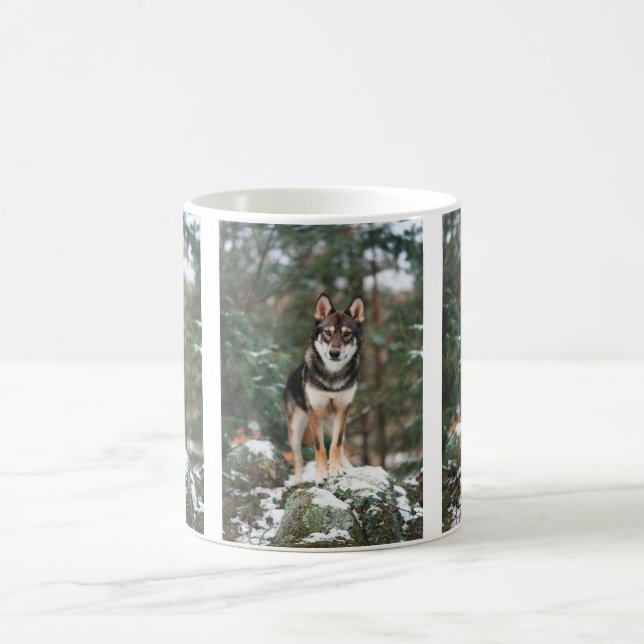 Caneca de Café Wolfdog (Centro)