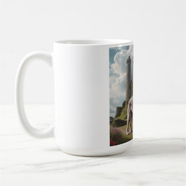 Caneca De Café Wolfhound Elegant Breed Coffee Mug