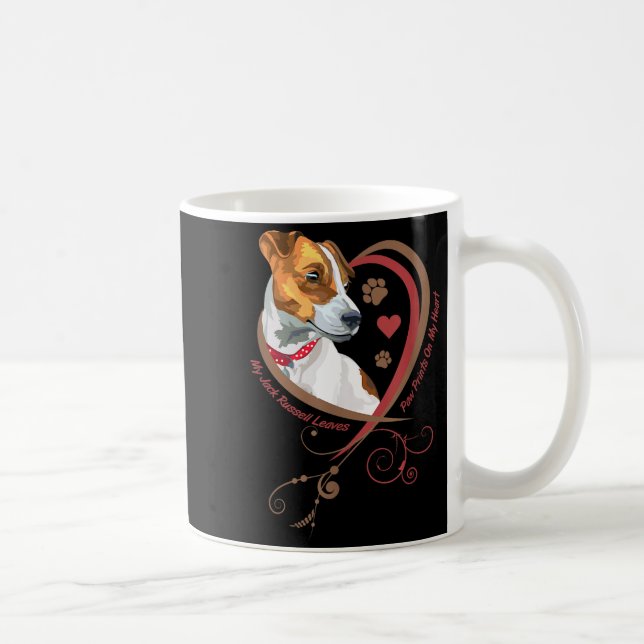 Caneca De Café Womans Jack Russell Terrier Shirt Parson Russell T (Direita)