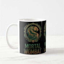 Caneca De Café Wombat Mortal