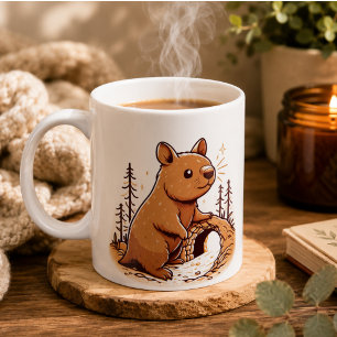 Caneca De Café Wombat Wonderland Mug