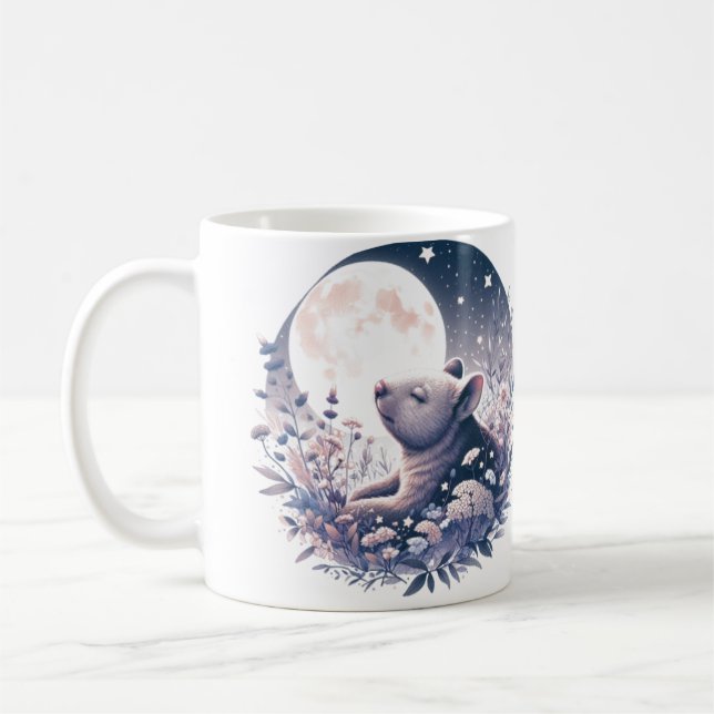 Caneca De Café Wombat Wonderland Mug (Esquerda)