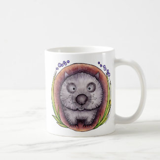 Caneca De Café "Wombie" o mug^ do wombat