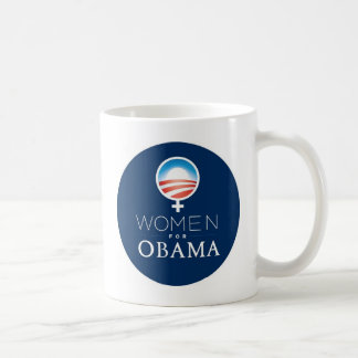 Caneca De Café Women_for_Obama_Mug