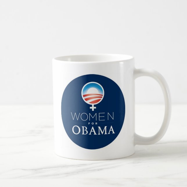 Caneca De Café Women_for_Obama_Mug (Direita)