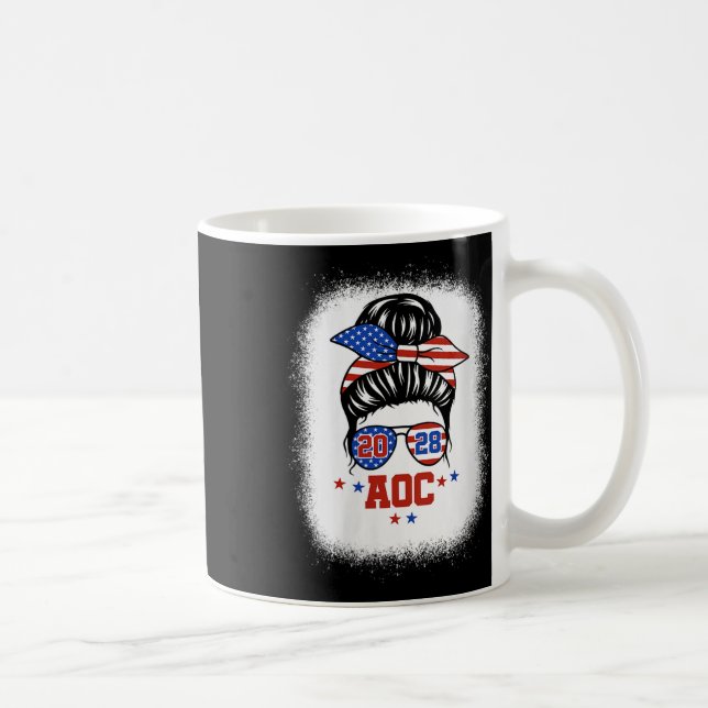 Caneca De Café Womens Aoc 2028 A.O.c. 2028 Para O Presidente Mess (Direita)