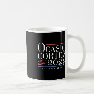 Caneca De Café Womens Aoc Para Presidente 2028
