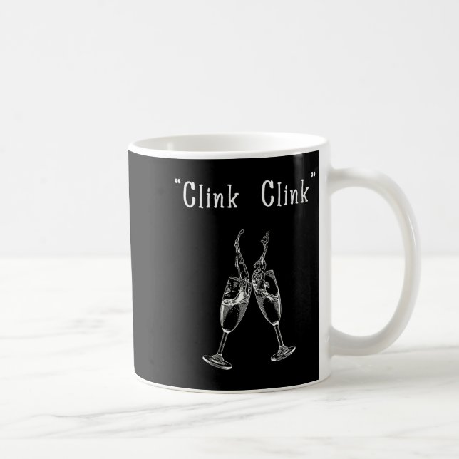 Caneca De Café Womens Clink Clink V-neck  (Direita)